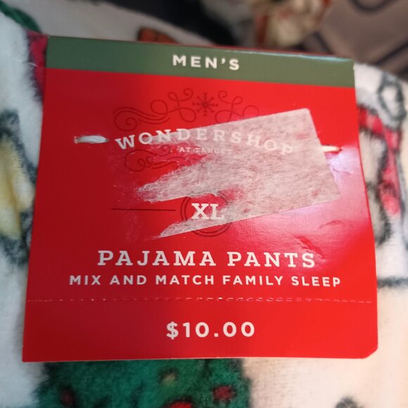 Men's Holiday Treats Print Microfleece Holiday Matching Family Pajama Pants - Picture 4 of 5